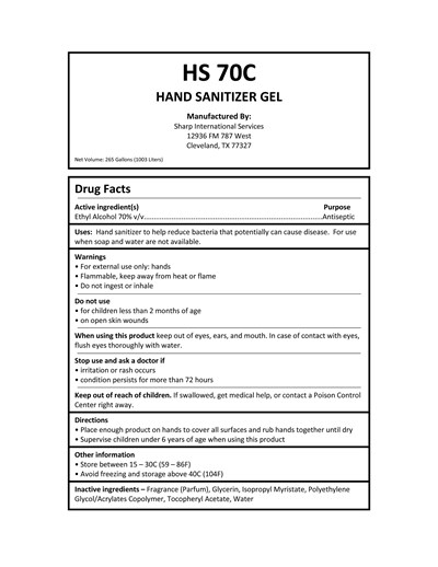 Hs 70c (Hs 70c   275 Gal Tote   74221 005 01)